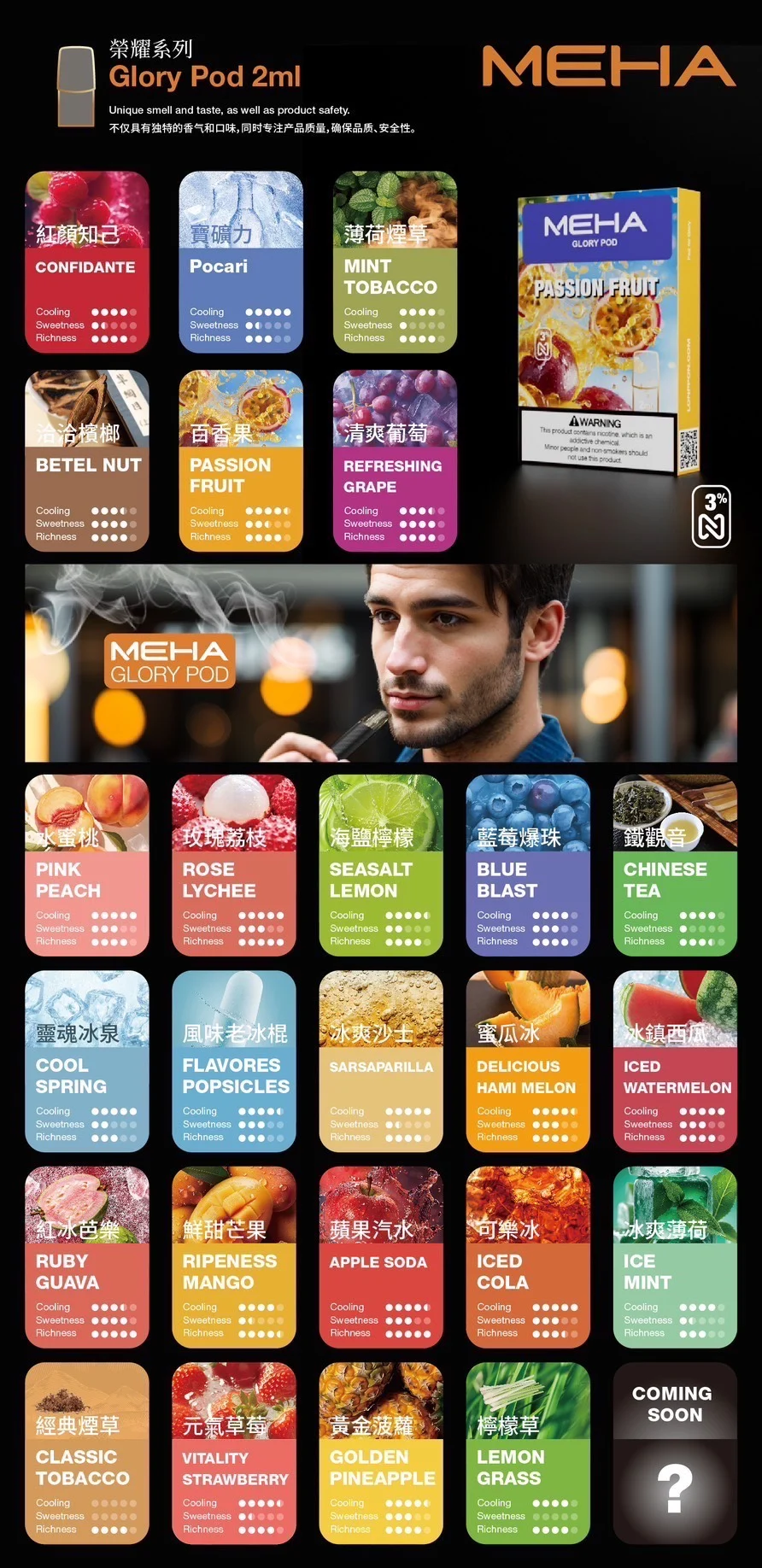 MEHA魅嗨一代通用煙彈(買10送1主機)-A/B
