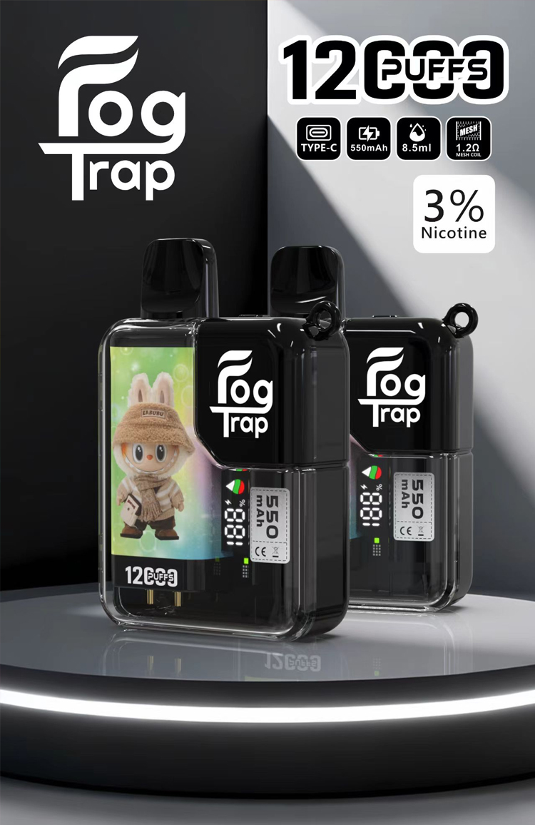 Fog Trap LABUBU 蠟筆小新聯名款 12000口抛棄式-B:圖片 5