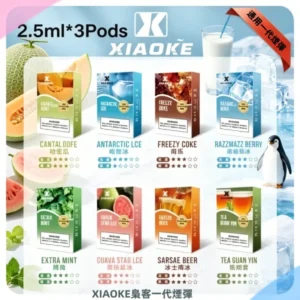 XIAOKE梟客一代煙彈（買10送1主機）-A